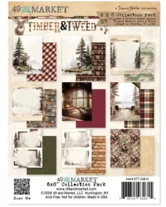 Timber & Tweed 6x8 Papers, 27 sheets